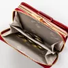 Peterson PTN BC-425214 piros női bőr pénztárca 13 x 9 x 3,5 cm