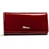 Peterson PTN BC-42106 piros női bőr pénztárca 19 x 10 x 3,5 cm, RFID