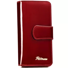   Peterson PTN BC-76116 piros női bőr pénztárca 16,5 x 9,5 x 3,5 cm, RFID
