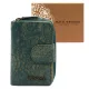 Mato Grosso 0821-30 türkizkék női bőr pénztárca 13 x 9 x 3.5 cm