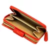 Mato Grosso 0745-50 RFID piros női bőr pénztárca 10 x 13.5 x 3.5 cm