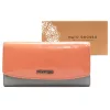 Mato Grosso 0720-75 RFID narancs-szürke női bőr pénztárca 18.5 x 9 x 4 cm