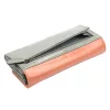 Mato Grosso 0720-75 RFID narancs-szürke női bőr pénztárca 18.5 x 9 x 4 cm