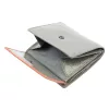 Mato Grosso 0614-75 RFID narancs-szürke női bőr pénztárca 10.5 x 10 x 3 cm