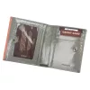 Mato Grosso 0614-75 RFID narancs-szürke női bőr pénztárca 10.5 x 10 x 3 cm