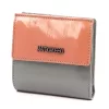 Mato Grosso 0614-75 RFID narancs-szürke női bőr pénztárca 10.5 x 10 x 3 cm