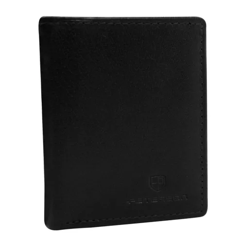 Peterson PTN RM-12-BUF fekete férfi bőr pénztárca
