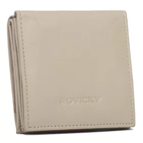 Rovicky R-23-26-LFN női bézs bőr pénztárca