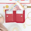 Rovicky R-23-17-LFN kisméretű piros női bőr pénztárca