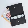 Rovicky R-21-LFN kisméretű fekete női bőr pénztárca