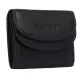 Rovicky R-19-LFN fekete női bőr pénztárca 7,5 x 10 x 2,5 cm