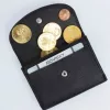 Rovicky R-19-LFN fekete női bőr pénztárca 7,5 x 10 x 2,5 cm