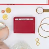 Rovicky R-19-LFN kisméretű piros női bőr pénztárca
