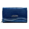 Jennifer Jones 5245-2 ZIP kék női bőr pénztárca 14 x 9 x 3 cm