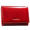 Peterson PTN 445-SH piros női bőr pénztárca 14 x 10.5 x 3 cm