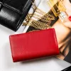 Peterson PTN 55020-SGN piros női bőr pénztárca, RFID 14.5 x 9 x 4 cm