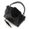 Luka 26-080 DOLLARO fekete női bőr válltáska 39 x 37 x 13 cm