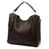 Luka 26-080 DOLLARO csokoládé barna női bőr válltáska 39 x 37 x 13 cm