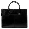 Florence 1028 fekete női bőr aktatáska 40 x 30 x 10 cm