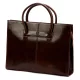 Florence 1028 barna női bőr aktatáska 40 x 30 x 10 cm