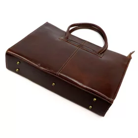 Florence 1028 barna női bőr aktatáska 40 x 30 x 10 cm