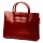 Florence 1028 piros női bőr aktatáska 40 x 30 x 10 cm