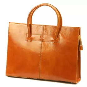 Florence 1028 barna női bőr aktatáska 40 x 30 x 10 cm