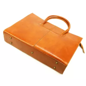 Florence 1028 barna női bőr aktatáska 40 x 30 x 10 cm