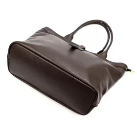   Luka 25-007 DOLLARO sötétbarna női bőr válltáska 40 x 25 x 13 cm