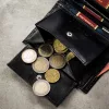 Peterson PTN SET N4-NGV-BW BLACK férfi marhabőr ajándék szett