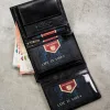 Peterson PTN SET N4-NGV-BW BLACK férfi marhabőr ajándék szett