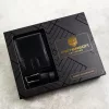 Peterson PTN SET N992L-NGV-BW BLACK férfi marhabőr ajándék szett