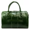 Gregorio 133 zöld bőr utazótáska 45 x 28 x 24 cm
