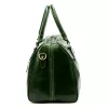 Gregorio 133 zöld bőr utazótáska 45 x 28 x 24 cm