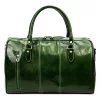 Gregorio 133 zöld bőr utazótáska 45 x 28 x 24 cm