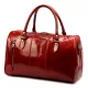 Gregorio 133 piros bőr utazótáska 45 x 28 x 24 cm