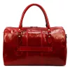 Gregorio 133 piros bőr utazótáska 45 x 28 x 24 cm