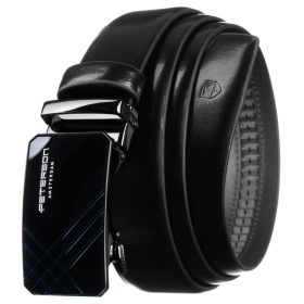 Peterson PTN A014 BLACK férfi bőr öv