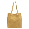 Luka 25-041 homok női velúr bőr válltáska 33 x 31 x 11 cm