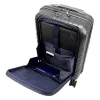 Pierre Cardin LEE09 PP38 szürke abs bőrönd 35 x 56 x 22 cm