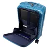 Pierre Cardin LEE09 PP38 kék abs bőrönd 35 x 56 x 22 cm