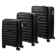 Pierre Cardin 2401 JOY05 x3 Z fekete abs bőrönd