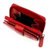 Pierre Cardin TILAK155 2509 piros női bőr pénztárca 9.5 x 10.5 x 3 cm