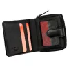 Pierre Cardin TILAK155 2509 fekete női bőr pénztárca 9.5 x 10.5 x 3 cm