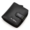 Pierre Cardin TILAK155 2509 fekete női bőr pénztárca 9.5 x 10.5 x 3 cm