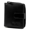 Pierre Cardin TILAK155 2509 fekete női bőr pénztárca 9.5 x 10.5 x 3 cm
