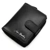  Pierre Cardin TILAK155 2510 fekete női bőr pénztárca 9.5 x 11.5 x 3 cm