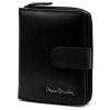  Pierre Cardin TILAK155 2510 fekete női bőr pénztárca 9.5 x 11.5 x 3 cm