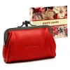 Pierre Cardin 16 MJ01 piros női bőr pénztárca 12 x 10.5 x 4 cm 