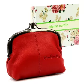   Pierre Cardin 14 MJ01 piros női bőr pénztárca 11 x 11 x 4 cm 